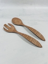 CUBIERTOS PARA ENSALADA DE FIBRA DE BAMBOO - comprar online