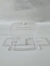 PORTA HISOPOS ACRILICO C/TAPA ACRILICA - comprar online