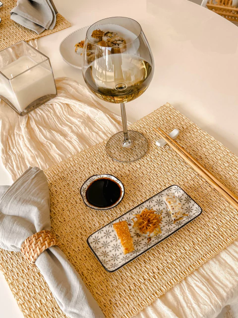 INDIVIDUAL TEJIDO ESPIGA NATURAL - comprar online