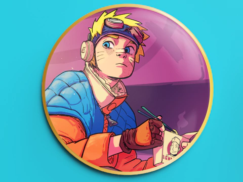BOTTON NARUTO