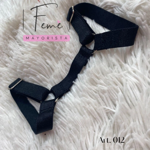 AR012 Negro - Arnés esposa