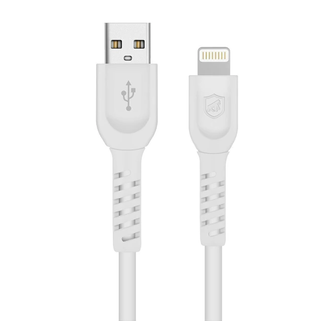 Cabo Dual Shock ( iPhone / iPad ) Lightning - Branco - 1,2m (MFI Homologado)