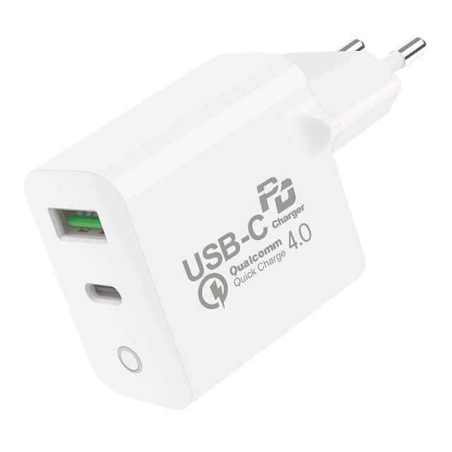 Carregador Turbo Delivery Qc 4.0 - Fonte USB-A / Tipo C