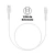 Cabo Dual Shock Micro Usb V8 - Branco - 1,2m - comprar online