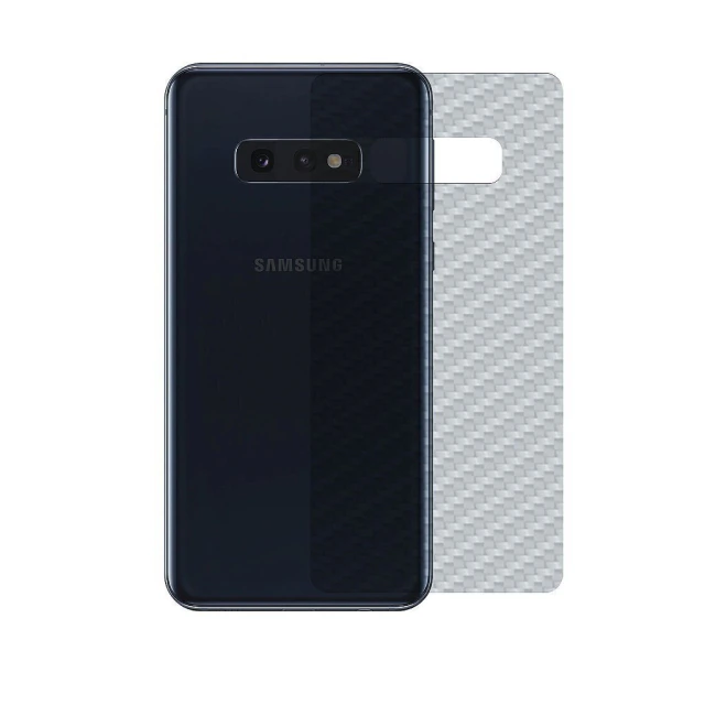 Película para Samsung Galaxy S10E - Traseira de Fibra de Carbono