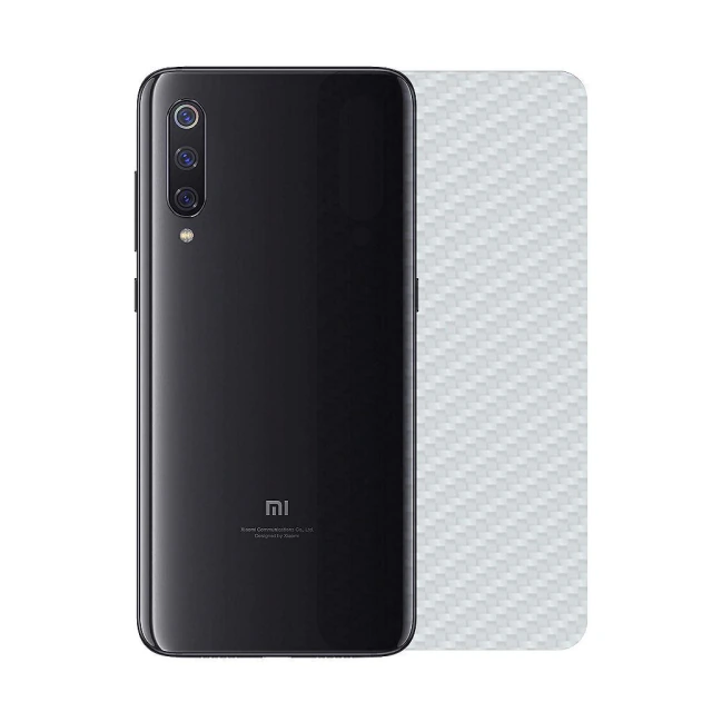 Película para Xiaomi Mi 9 - Traseira de Fibra de Carbono