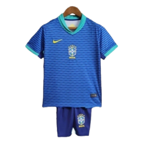 Kit Infantil Seleção Brasileira II 24/25 - Nike - Azul