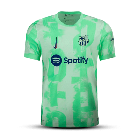 Camisa Barcelona III 24/25 - Torcedor Nike Masculina - Verde
