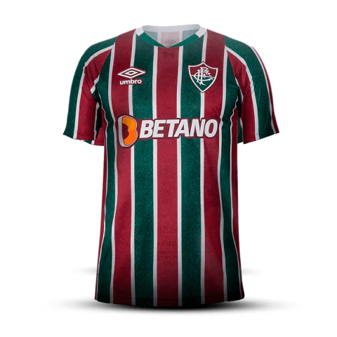 Camisa Fluminense I 24/25 - Torcedor Umbro Masculina - Verde e vermelha