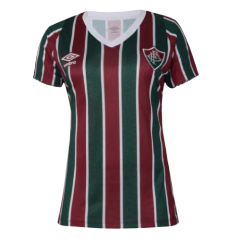 Camisa Fluminense I 24/25 - Torcedor Umbro Feminina - Verde e vermelha