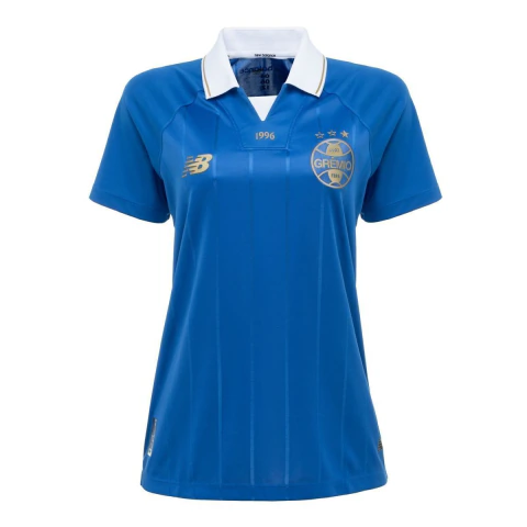 Camisa Grêmio III 26/27 - Torcedor New Balance Feminina - Azul