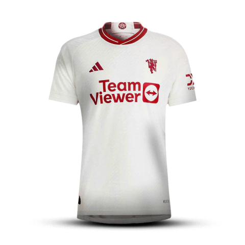 Camisa Manchester United III 23/24 - Torcedor Adidas Masculina - Branca