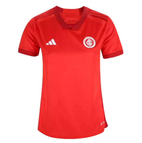 Camisa Internacional I 23/24 - Torcedor Adidas Feminina - Vermelha