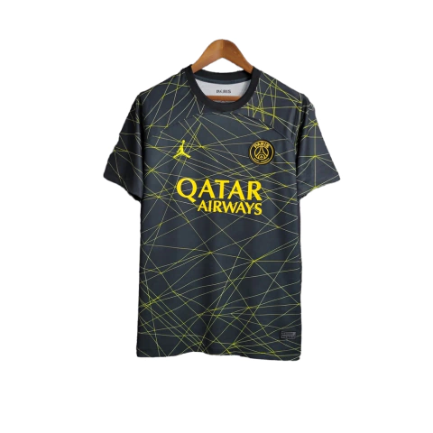 Camisa Paris Saint-Germain IV 23/24 - Torcedor Jordan Masculina - Cinza