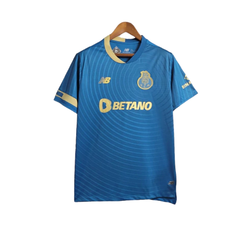 Camisa FC Porto Away 23/24 - Torcedor New Balance Masculina - Azul