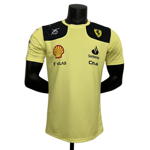 Camisa Ferrari 23/24 Fórmula 1 - Masculina - Verde