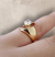 Anillo gold con baño 18k, modelo 2, 17mm en internet