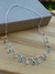 CHOKER NA CORRENTE ELO PORTUGUÊS 2MM 45CM COM GOTAS ZIRCÕNIAS 7.6MM - CHOK0001 na internet