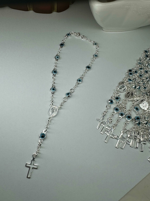 MODELINHO TERÇO COM OLHO GREGO