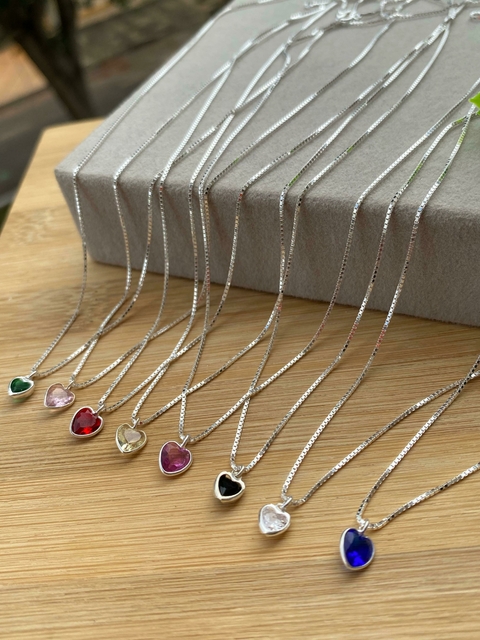 COLAR PONTO LUZ CORAÇAO COD COLPL001 - comprar online