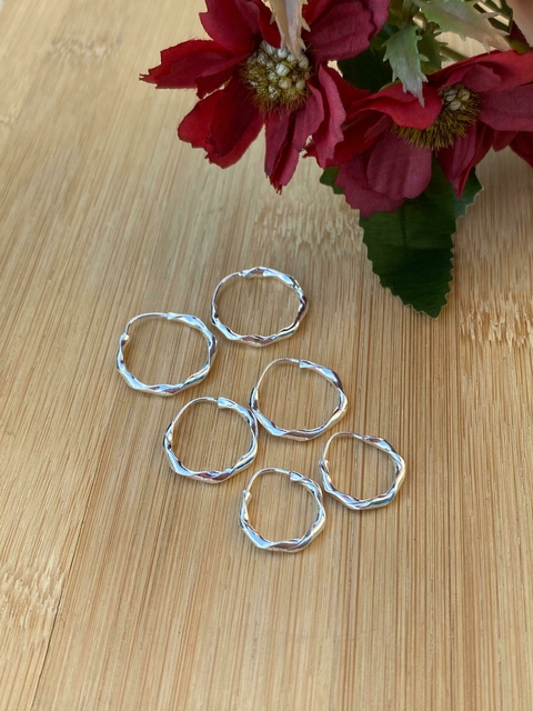 TRIO ARGOLA TRANÇADA COD PSP3346