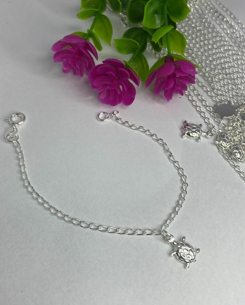 PULSEIRA INFANTIL TARTARUGA COD PI8