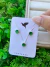 CONJUNTO REDONDO NA ZIRCONIA VERDE ESMERALDA COD 930860P