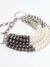 colar goth mix trio com pérola - comprar online
