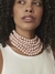 colar freja cores rose fosco na internet