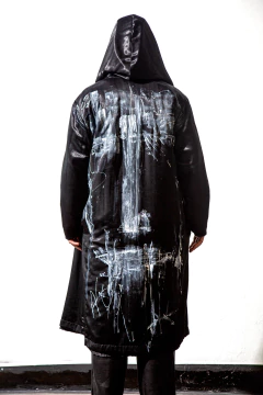 CAPA REVERSIBLE KAGYAKU BLACK BRUSHED - Panni Margot