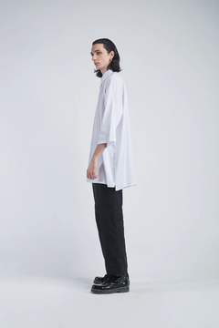 CAMISA OVERSIZE BAIKARA POPLIN WHITE - comprar online