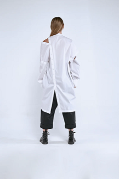 CAMISA OVERSIZE BUGENDAI WHITE - Panni Margot