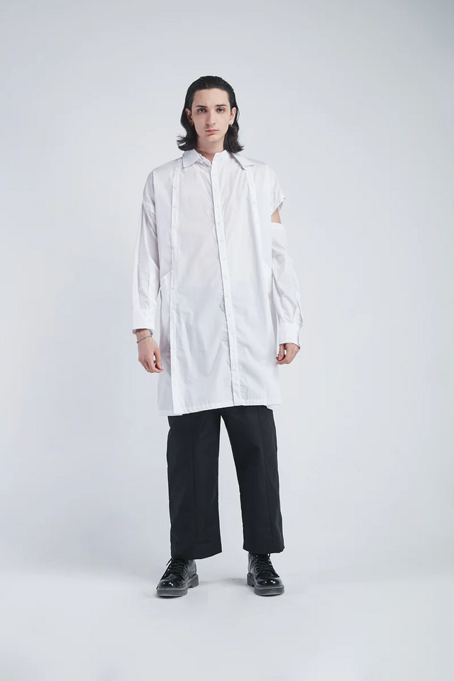 Camisa Oversize Bugendai White thumbnail 2