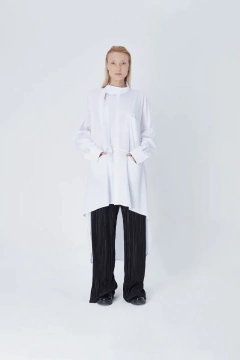 CAMISA OVERSIZE GINGA WHITE POPLIN