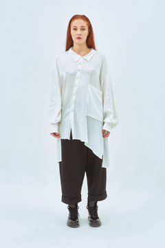 CAMISA OVERSIZE OKI WHITE