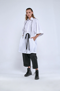 CAMISA VESTIDO HANSODE WHITE - comprar online