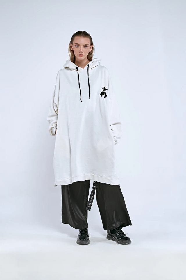 Hoodie Kitsutsuki White thumbnail 2