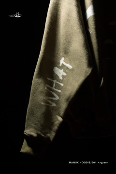 Image of MANUK.HOODIE/001.>>GREEN