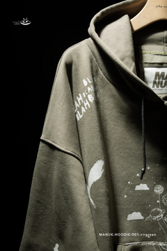 MANUK.HOODIE/001.>>GREEN - tienda online