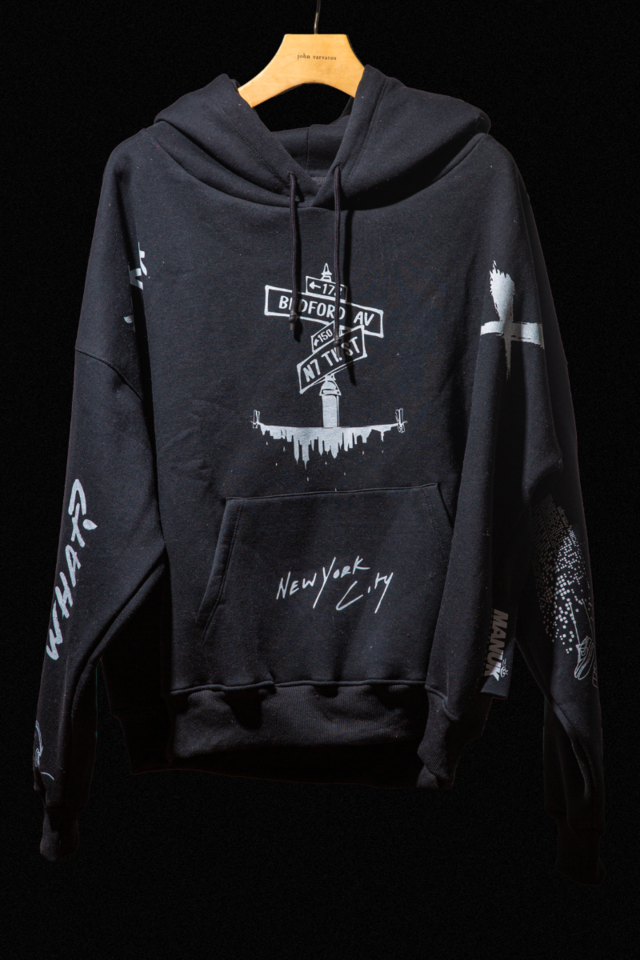 Manuk.Hoodie/001Nyc>>Black thumbnail 2