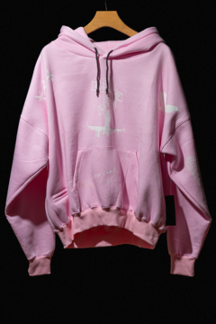 MANUK.HOODIE/001NYC>>pink