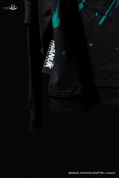 MANUK.HOODIE/002.>>PTW BLACK - tienda online