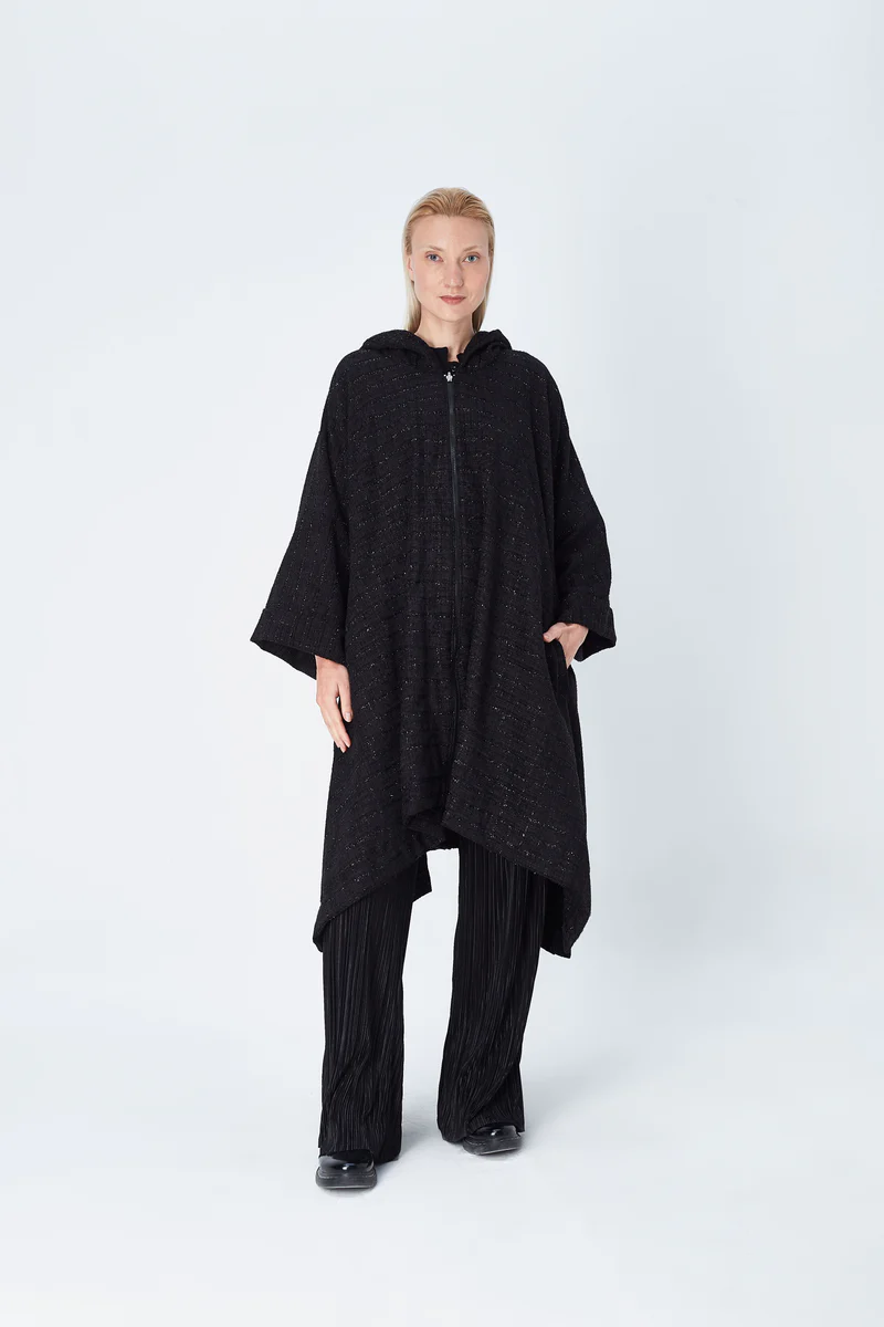 Poncho Nuno Tweed thumbnail 5