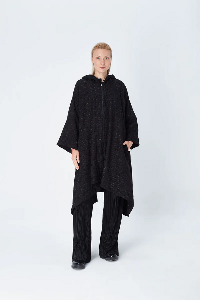 Poncho Nuno Tweed thumbnail 2