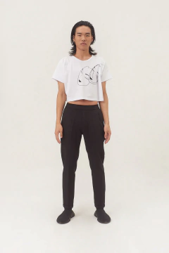 Image of REMERA ICHI FACES WHITE