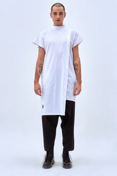 REMERA VESTIDO HAFU WHITE - tienda online