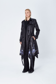 TRENCH FIREWALL BLACK FLOWER - comprar online