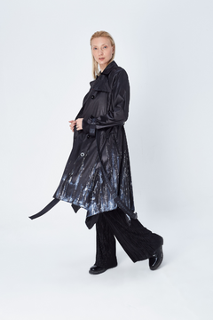 TRENCH FIREWALL BLACK MELT - Panni Margot