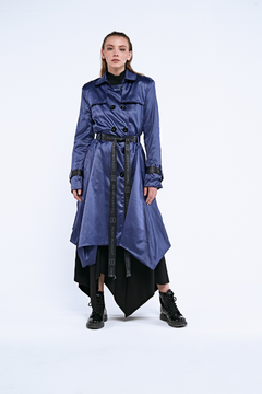 TRENCH FIREWALL BLUE - Panni Margot