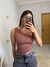 Blusa assimétrica poliamida